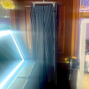 Striped flare leg pants BBJ size med